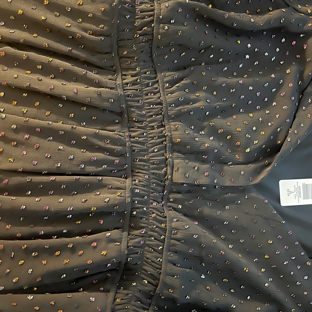 Torrid Y-Neck Black Maxi Dress - Picture 5 of 7